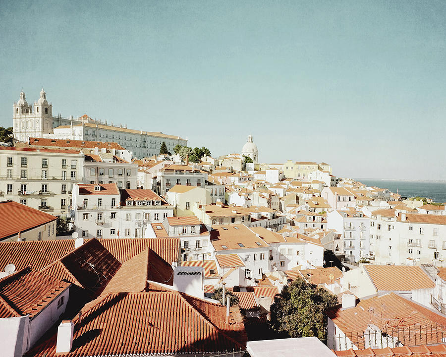 Lisbon Skyline Photograph by Lupen Grainne