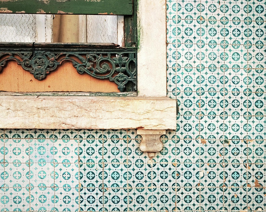 Lisbon Tiles Two Photograph by Lupen Grainne