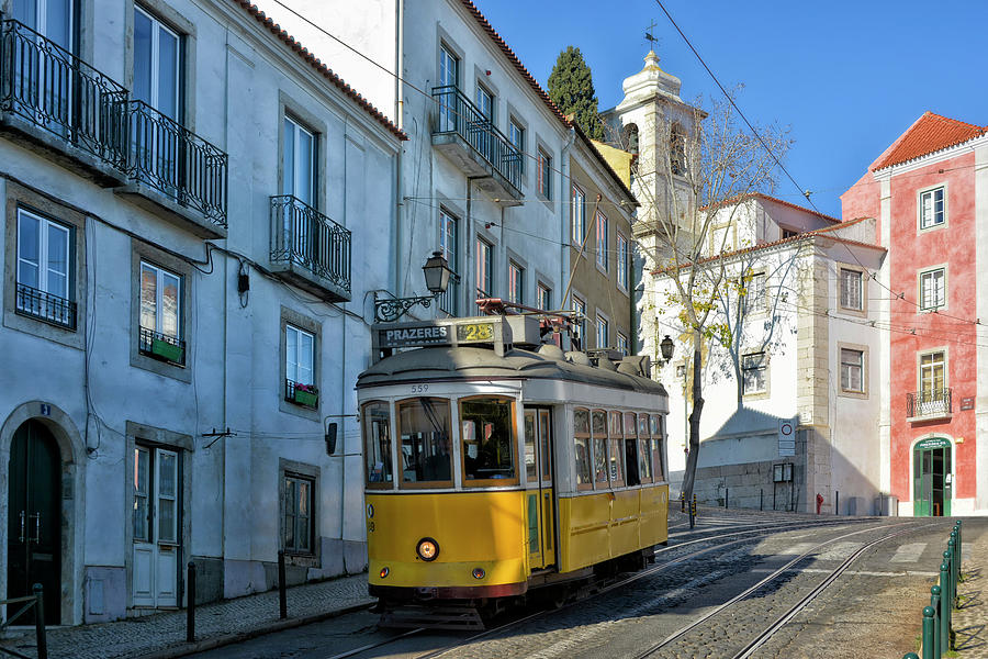 Lisbon tramway II Photograph by Joachim G Pinkawa