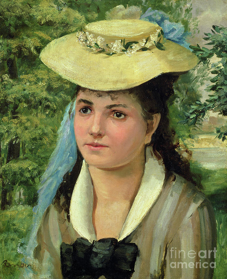 Lise Painting by Pierre Auguste  Renoir