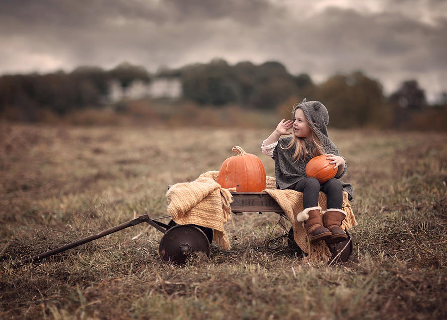 Fall Photograph - Listen! by Annie Whitehead