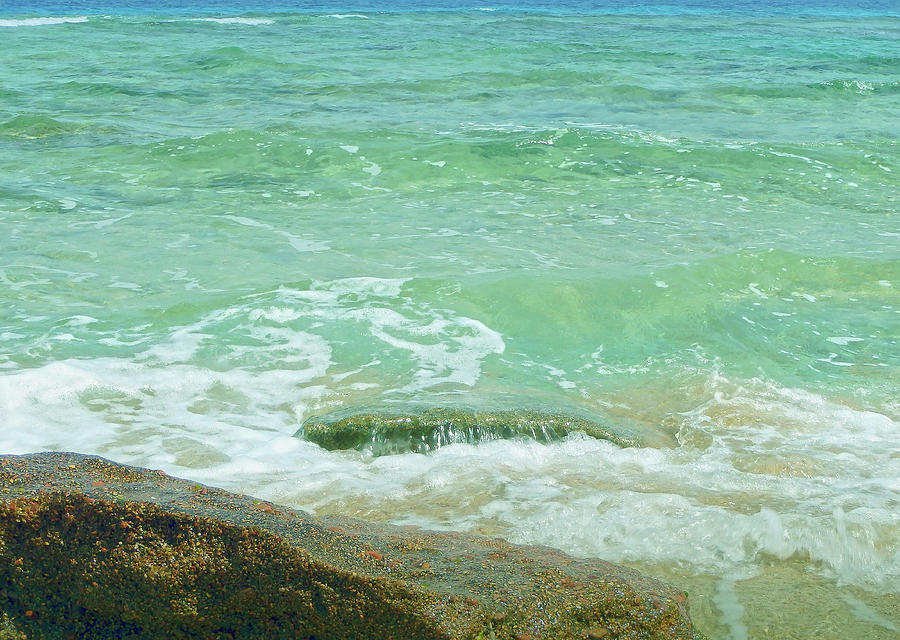 Listen To The Red Sea Waves Photograph by Johanna Hurmerinta