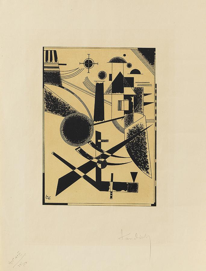 Lithographie No. IIi Painting by Wassily Kandinsky Lithographie No. IIi Painting by Wassily Kandinsky