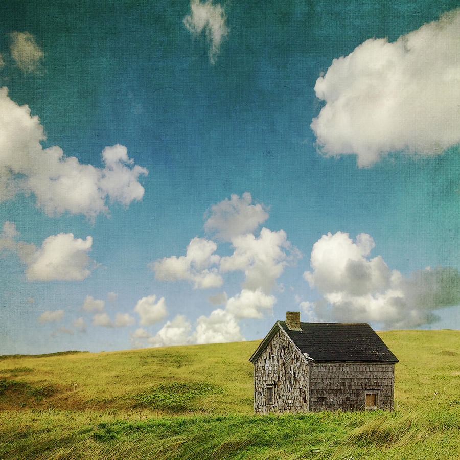 Little Abandoned House On Prairie Photograph by Melinda Moore