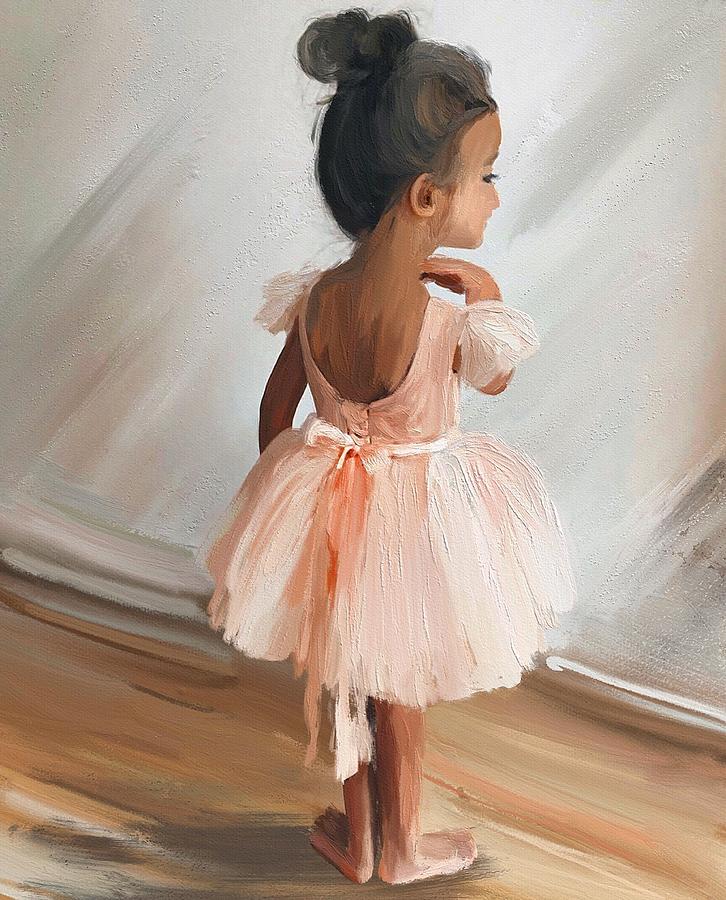 Little ballerina  Digital Art by Tanya Gordeeva