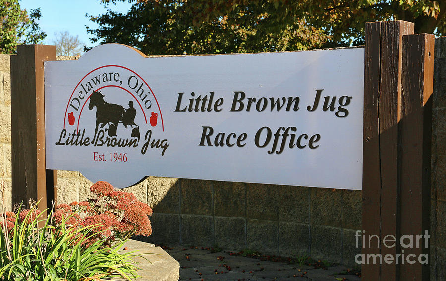 Little Brown Jug Delaware County Fairgrounds  5152 Photograph by Jack Schultz