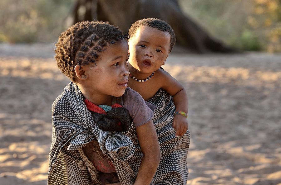Little Bushman Brothers Photograph by Giuseppe Damico