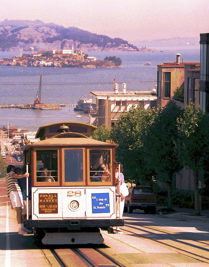 Little Cable Cars Climbing Halfway To The Stars Photograph By Richard 