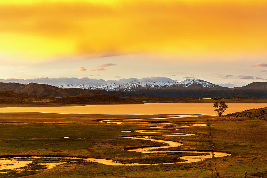 Little Camas Reservoir Photograph by Randal Davis - Fine Art America