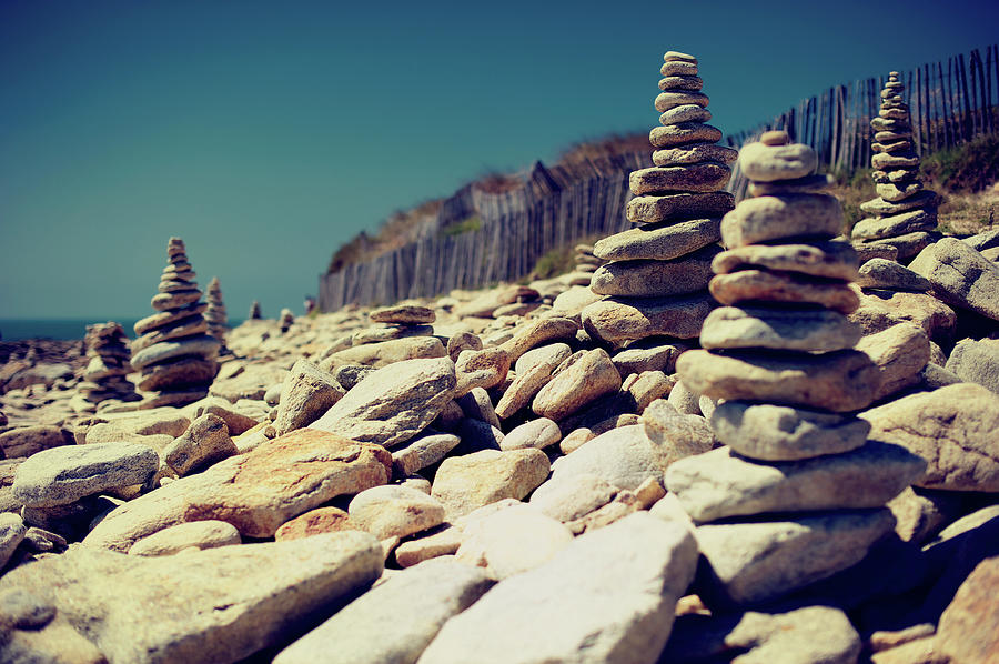 Beach Photograph - Little Carnac by Quicksil7er