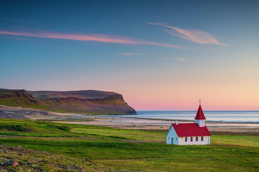 Sunset Photograph - Little Church On The Beach by Michael Blanchette Photography