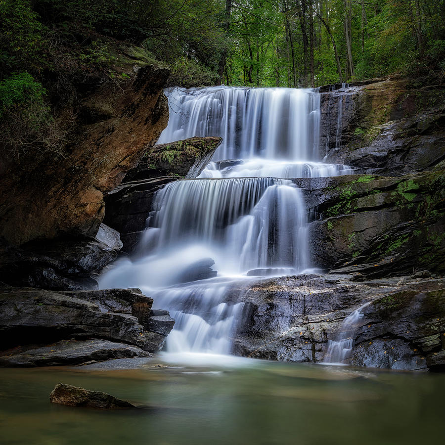 Little Cove Falls Photograph by C  Renee Martin