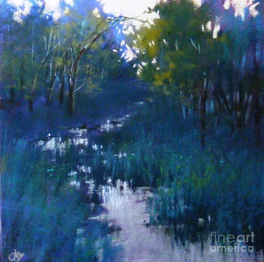 Little Creek Painting by Celine  K Yong