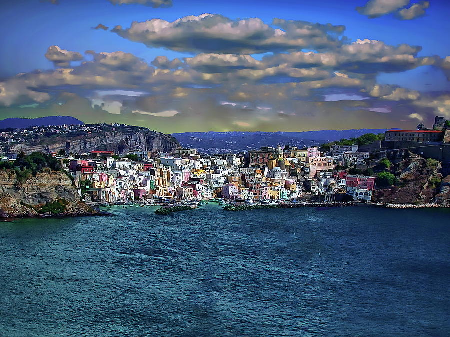 Little Harbor of Corricella by Anthony Dezenzio Little Harbor of Corricella by Anthony Dezenzio