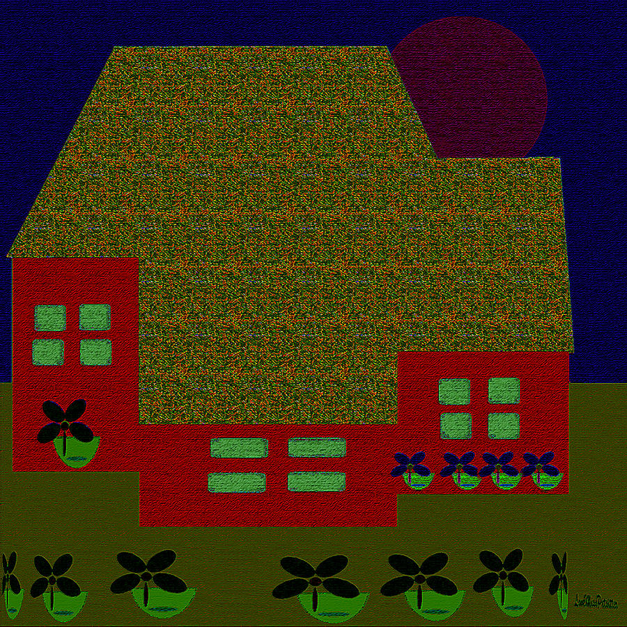 Little House Painting 3 by Miss Pet Sitter Little House Painting 3 by Miss Pet Sitter