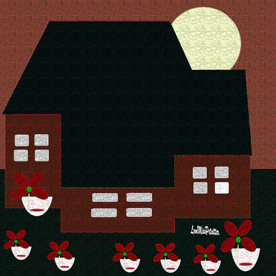 Little House Painting 9 by Miss Pet Sitter Little House Painting 9 by Miss Pet Sitter