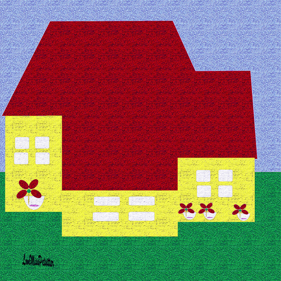 Little House Painting by Miss Pet Sitter Little House Painting by Miss Pet Sitter