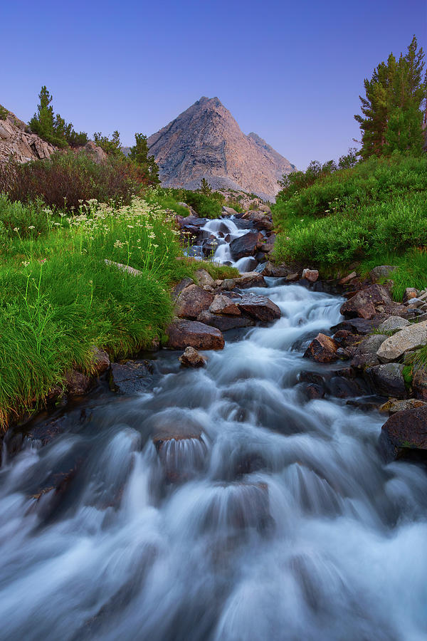 Little Lakes Cascade Photograph