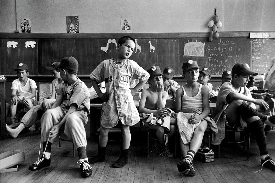 Little League Baseball Team Photograph by Yale Joel