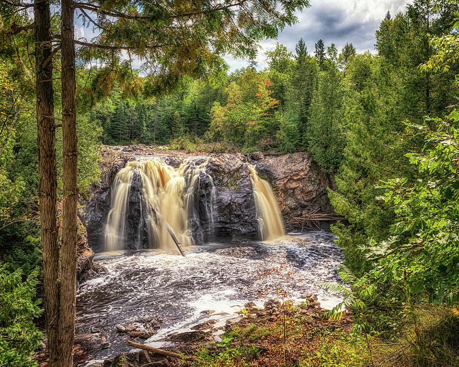 Little Manitou Falls Photograph by Susan Rissi Tregoning