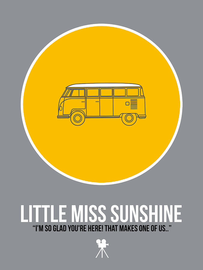 Little Miss Sunshine Digital Art - Little Miss Sunshine by Naxart Studio