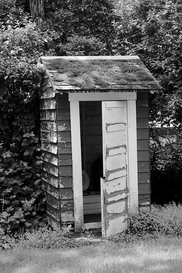 Little OutBack OutHouse  Photograph by Cathy Anderson