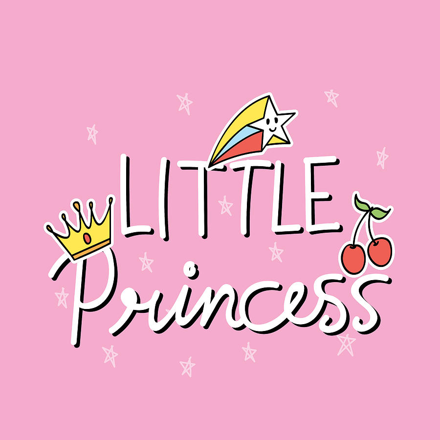 Snel Aangepaste vriendschap Little Princess - Baby Room Nursery Art Poster Print Drawing by Baby Room  Art - Pixels