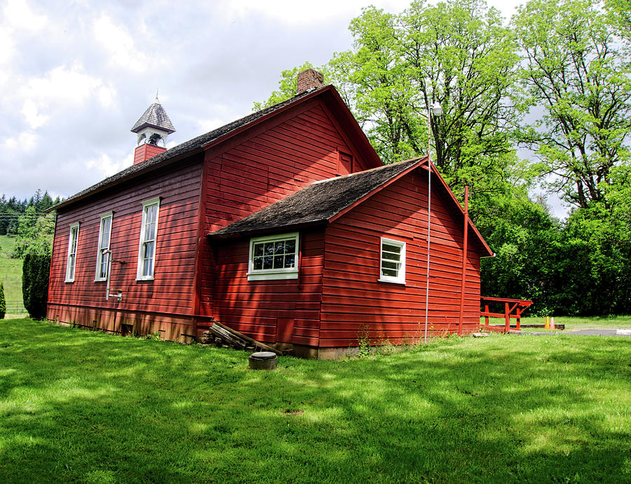 Little Red SchoolHouse  Photograph by Cathy Anderson