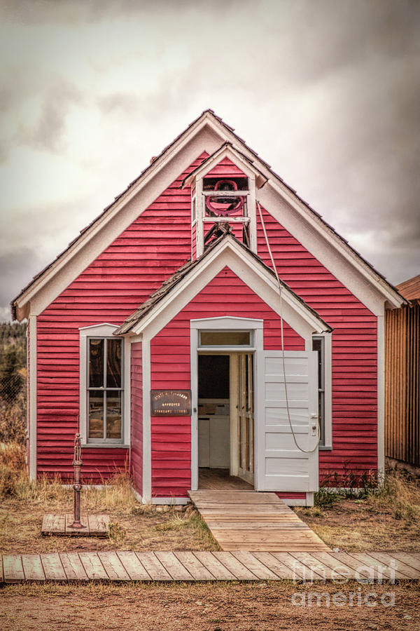 Little Red Schoolhouse Photograph by Lynn Sprowl