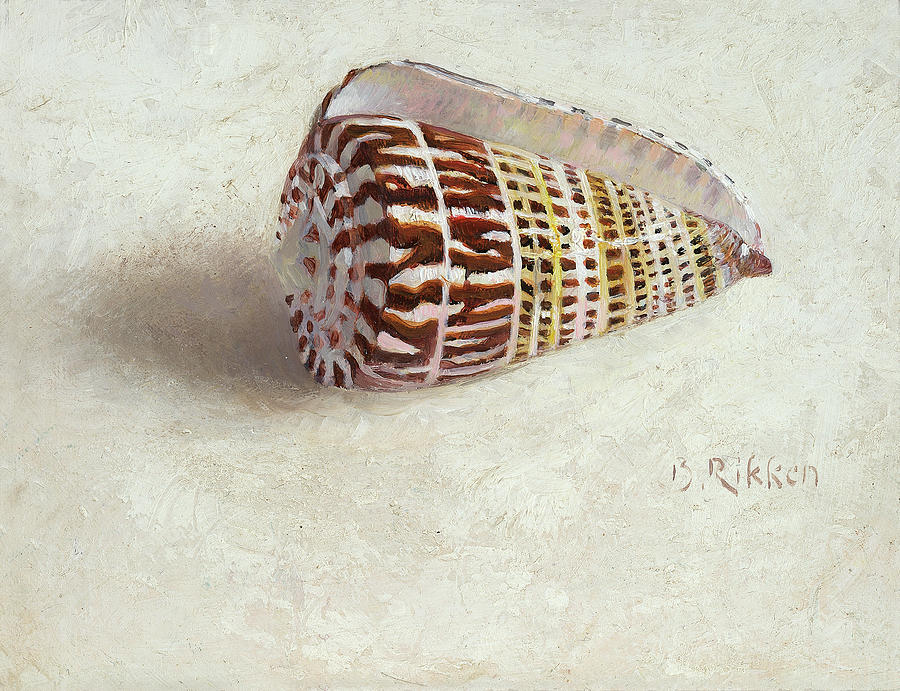 Seefood Painting - Little shell by Ben Rikken Seefood Painting - Little shell by Ben Rikken