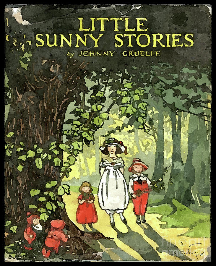 Little Sunny Stories Book Cover, 2019 Painting by G Arden Fox - Fine ...