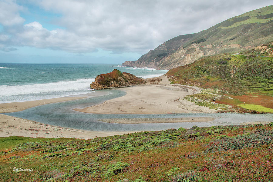 Little Sur River Mouth Photograph by Bill Roberts