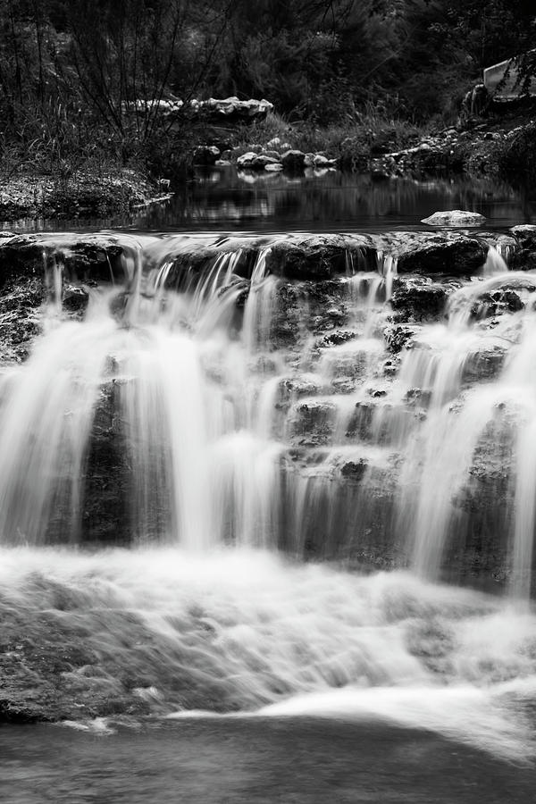 Little Texas Waterfall Photograph by Joan Carroll