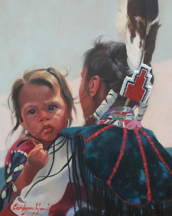 Little Wak Cha Painting by Carolyne Hawley