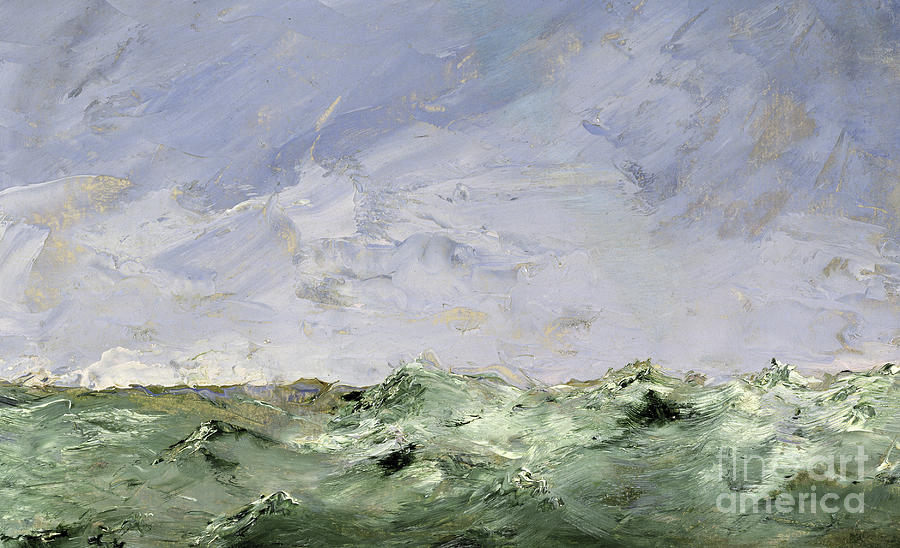 Little Water, Dalaro, 1892  Painting by August Johan Strindberg