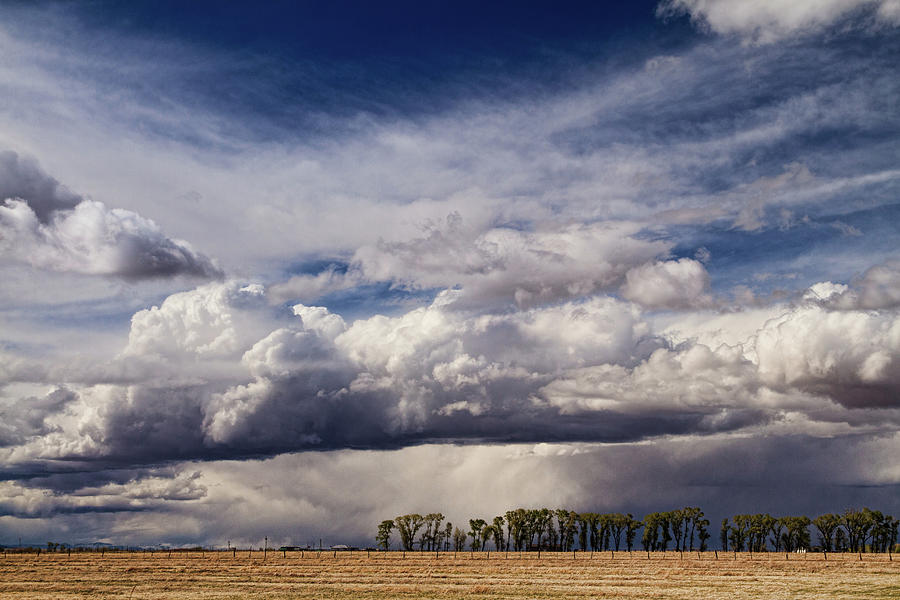 Little Weather On The Prairie Photograph by Daniel Cummins