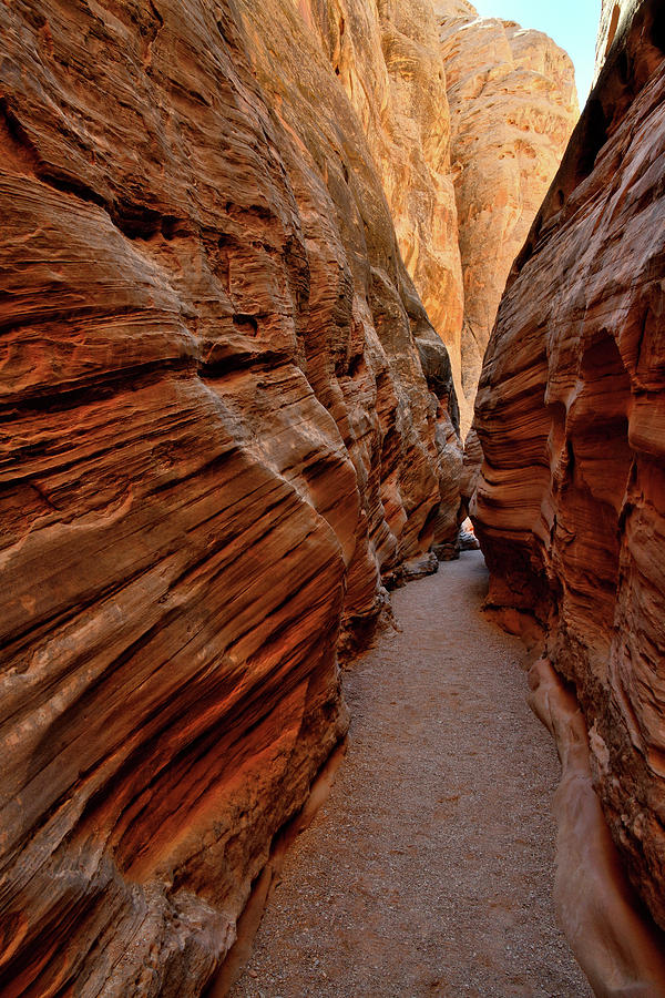 Little Wild Horse Slot Canyon of San Rafael Swell Photograph by Ray Mathis