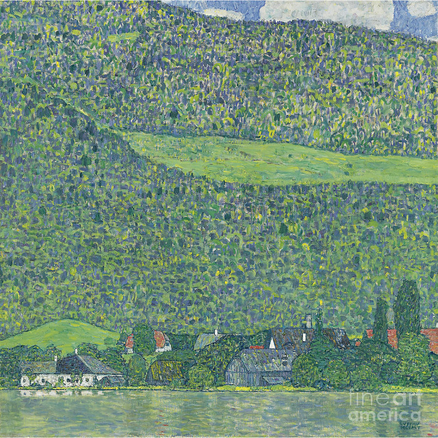 Litzlberg On The Attersee Drawing by Heritage Images