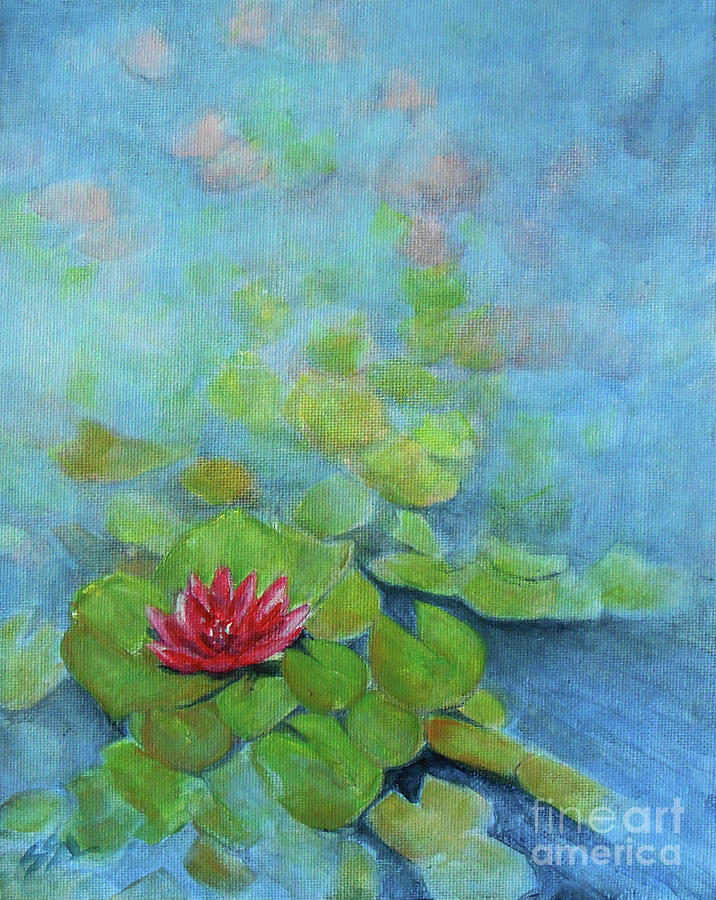 Live Like A Lily Painting by Jane See