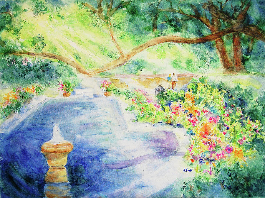 Live Oak Garden at Bellingrath by Jerry Fair Live Oak Garden at Bellingrath by Jerry Fair