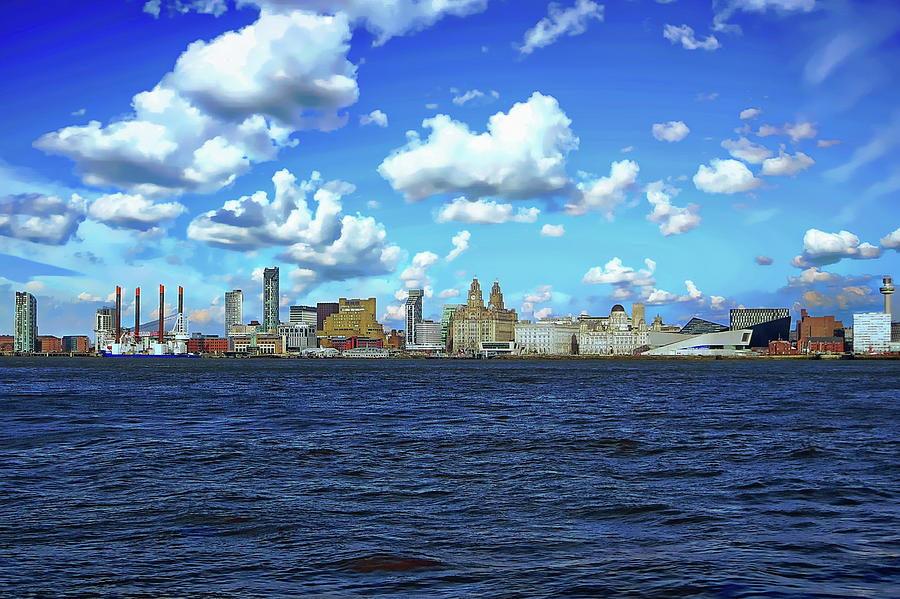 Liverpool Skyline by Anthony Dezenzio Liverpool Skyline by Anthony Dezenzio