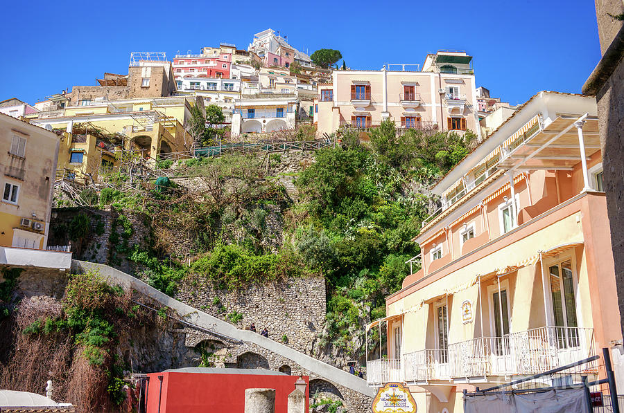 Living High in Positano Italy Photograph by John Rizzuto