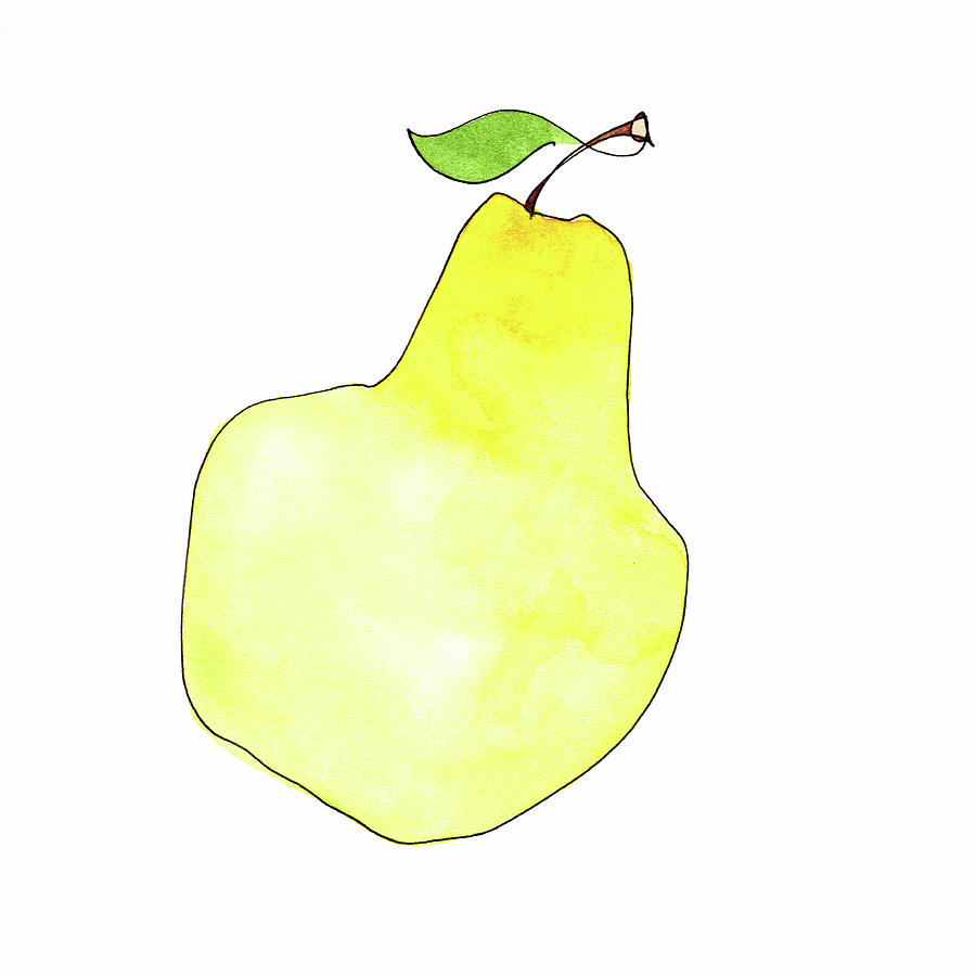 Pear of Peace Painting by Anna Elkins