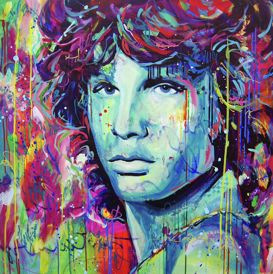 Lizard King Painting by Michelle Johnson Fairchild - Fine Art America