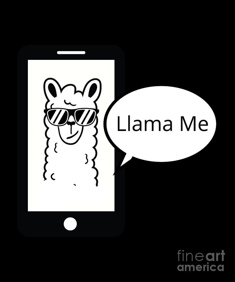 Vintage Digital Art - Llaman Funny Rasta Reggae Llama Gift Weed Smoker Stoner by Martin Hicks