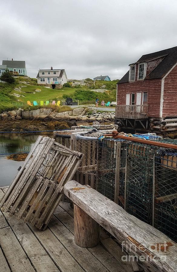 Lobster Traps Photograph by Mary Capriole