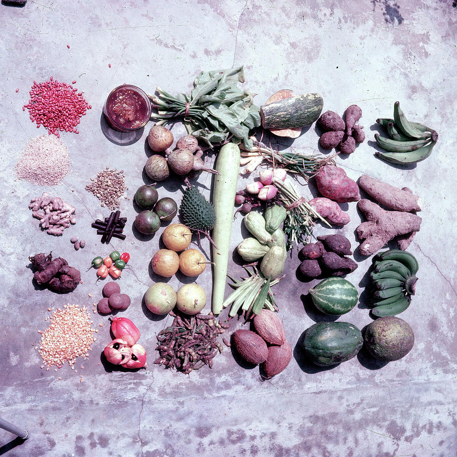 Fruit Photograph - Local Jamaican Produce by Wallace Kirkland
