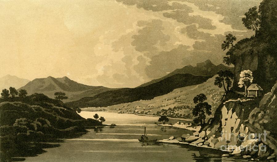 Loch-kaitrin Drawing by Print Collector