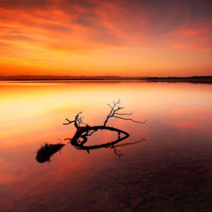 Loch Leven Sunset - Perthshire by Grant Glendinning Loch Leven Sunset - Perthshire by Grant Glendinning
