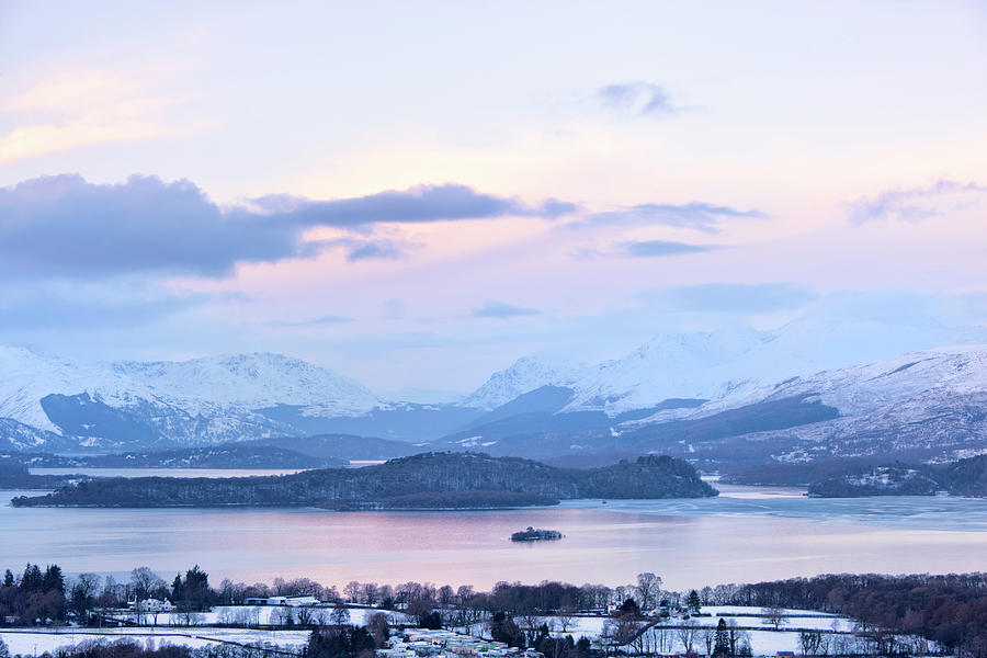 Loch Lomond In Winter Photograph by Theasis